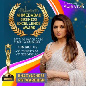 Bhagyashree Patwardhan at Ahmedabad Business Excellence Award by Swiftnlift